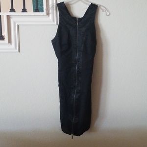 Black Bebe bandage dress